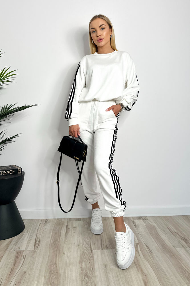 Komplet dresowy OLIVIA biały