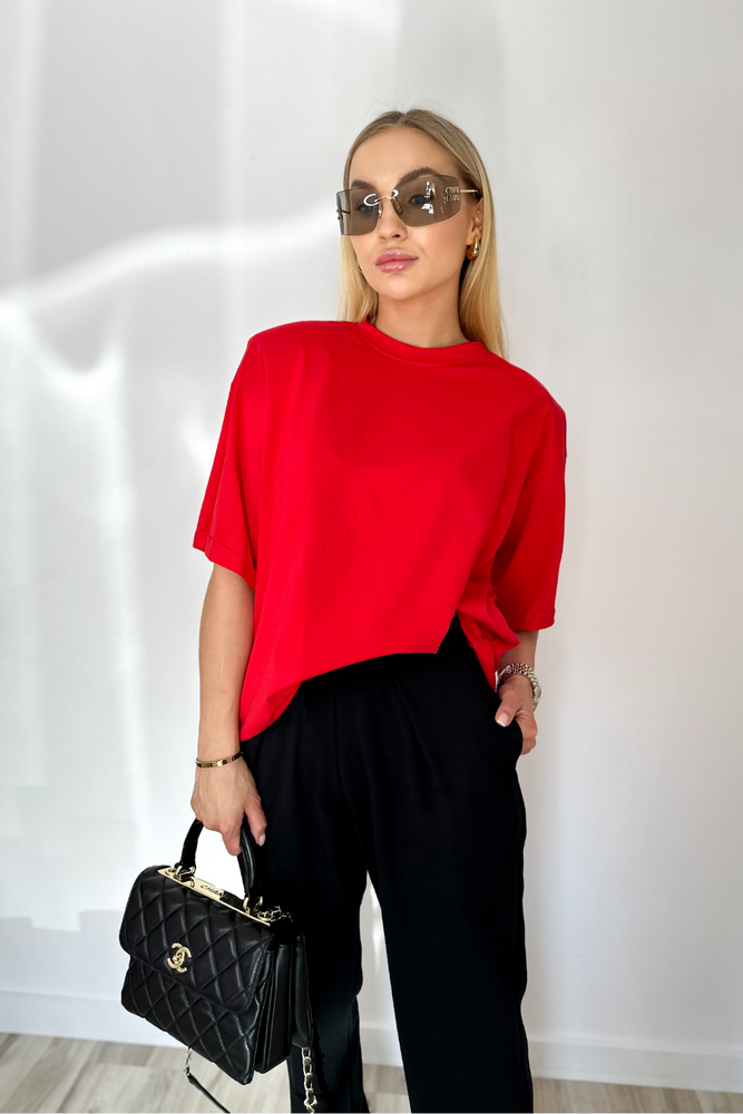 T-shirt LIZA czerwień